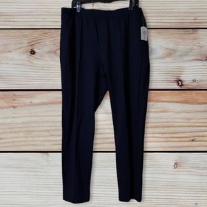 NWT Daisy Fuentes Black High Rise Pull On Pants